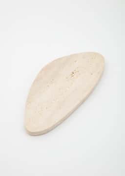 VANDA MARBLE TRAY - BEIGE
