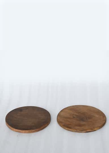 Vintage Vintage trebrett - Brun 3 - Indiska