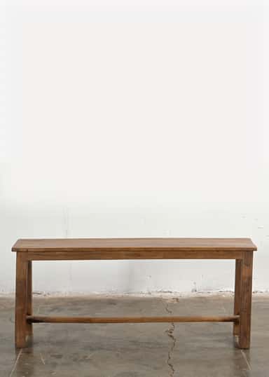 Vintage Vintage trebenk - Brun 1 - Indiska