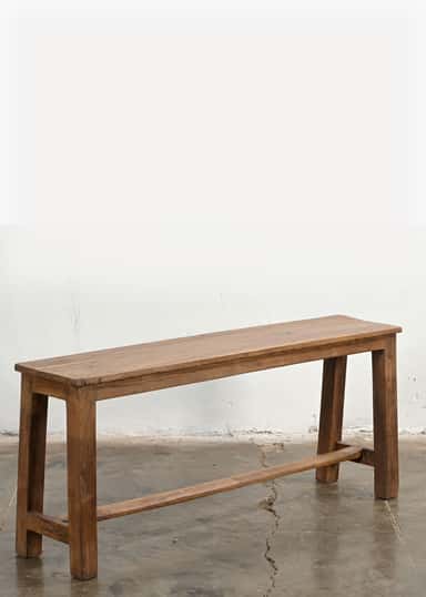 Vintage Vintage trebenk - Brun 3 - Indiska