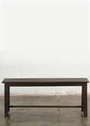 Vintage wood bench 135 - DKBROWN