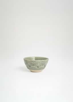 MATHILDA DECO SMALL BOWL - DustyBlue