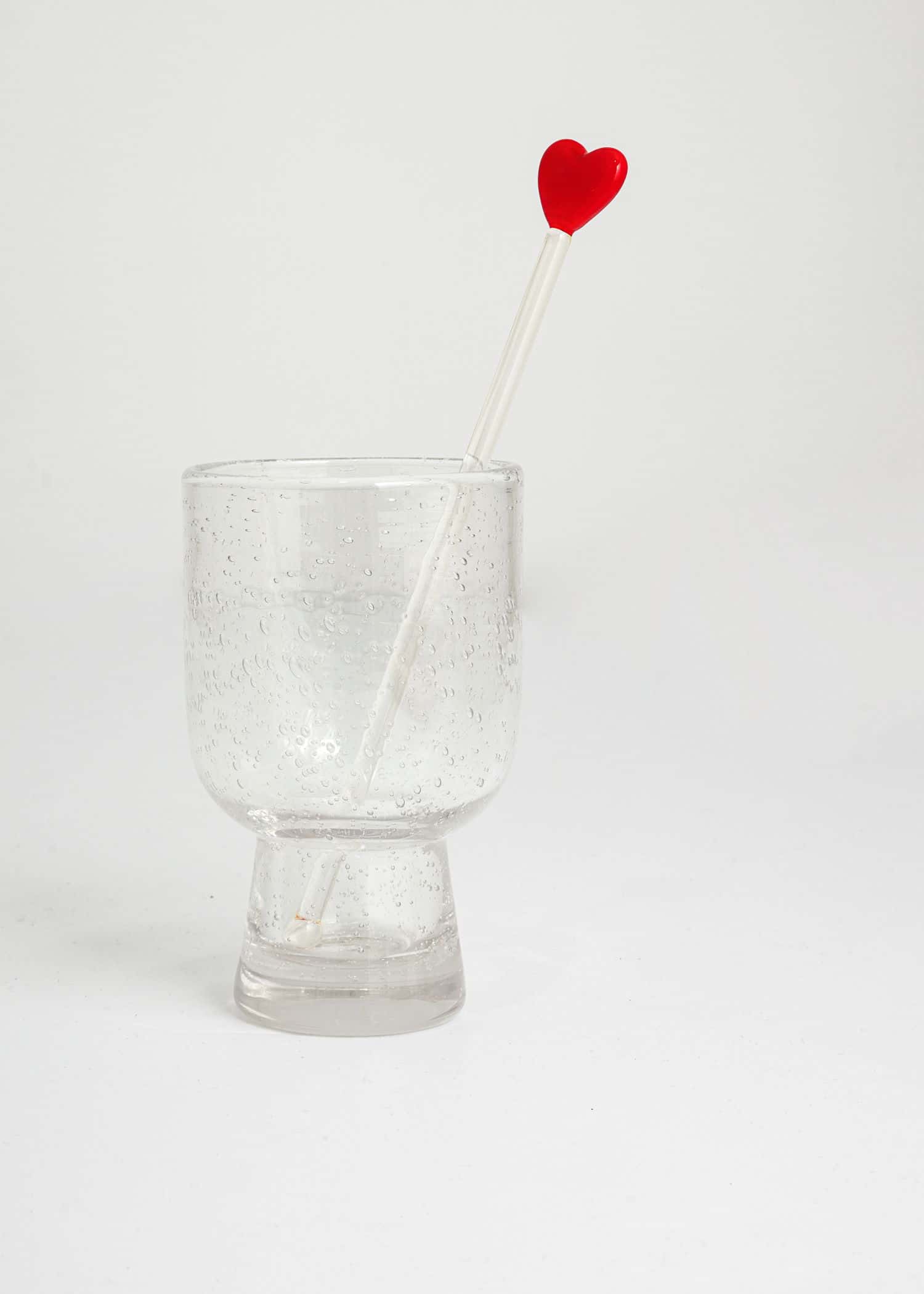 Drink Drinkpinnar i glas 4-pack - Röd 6 - Indiska
