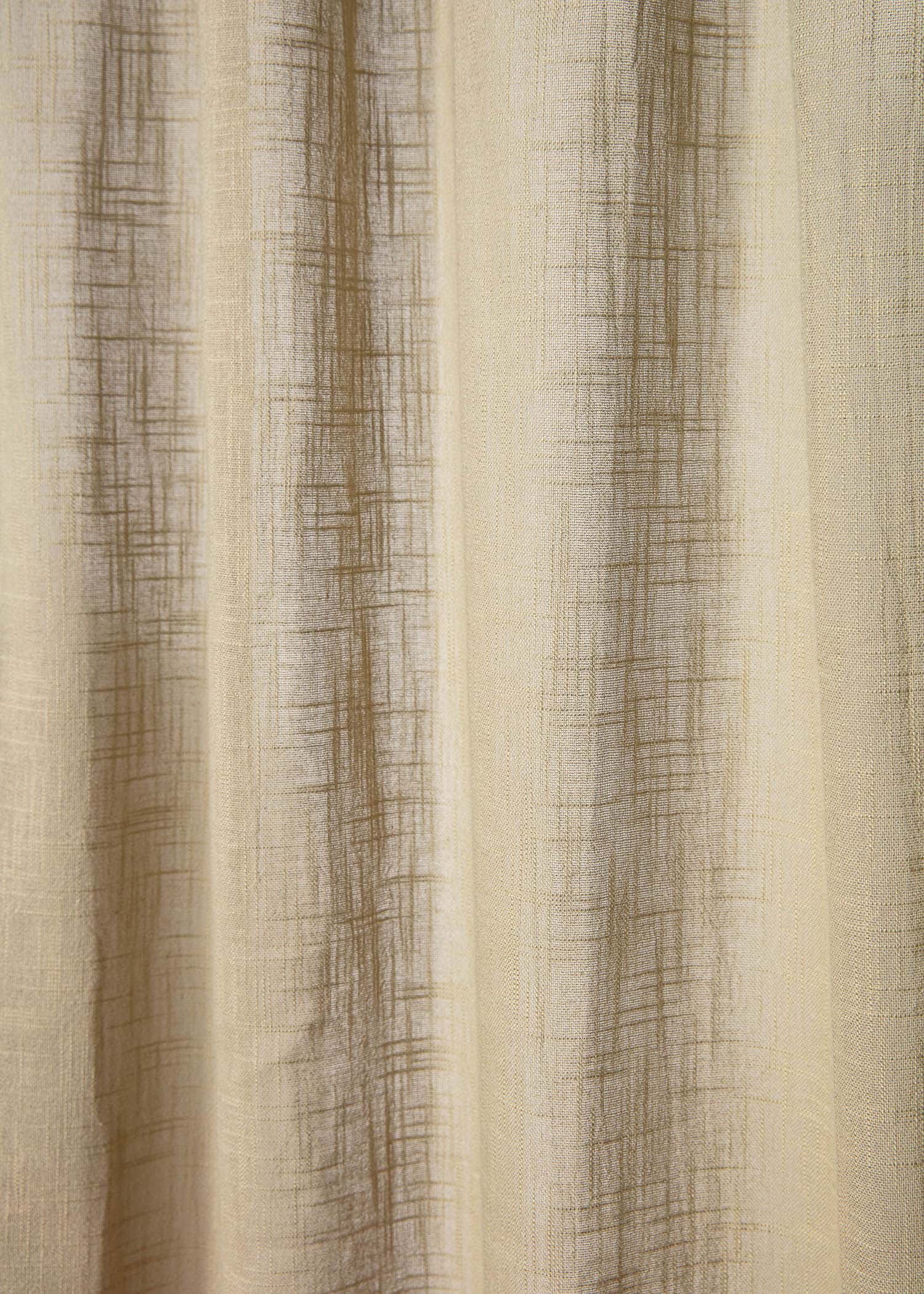 Piper Bomullsgardin 300 x 120 - Grønn 6 - Indiska