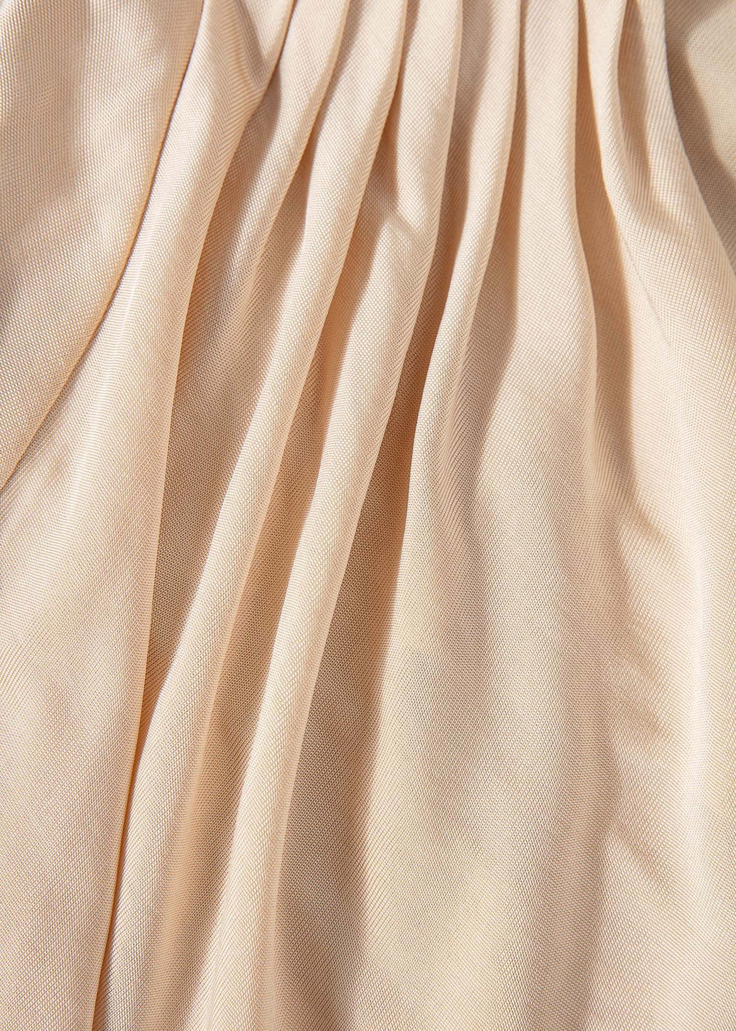 Ellie Drapert langermet topp - Beige 3 - Indiska