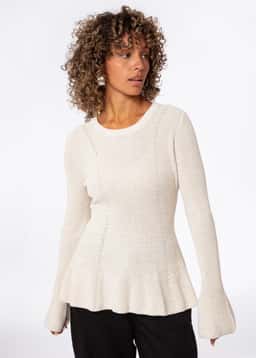 TONIA TOP - OFFWHITE