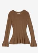TONIA TOP - BROWN