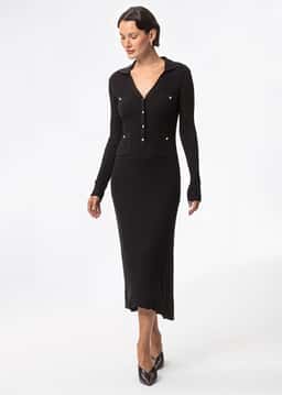 NETTE DRESS - Black