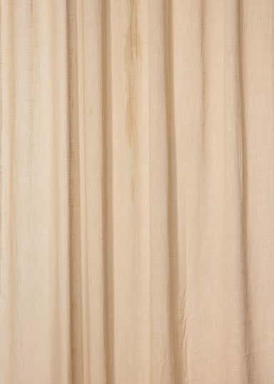 Piper Beige bomullsgardin 250x120 - Beige 4 - Indiska