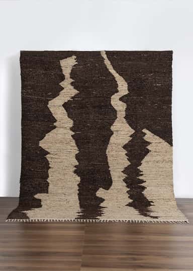 Nora Handvävd matta 200x300 - Beige 3 - Indiska