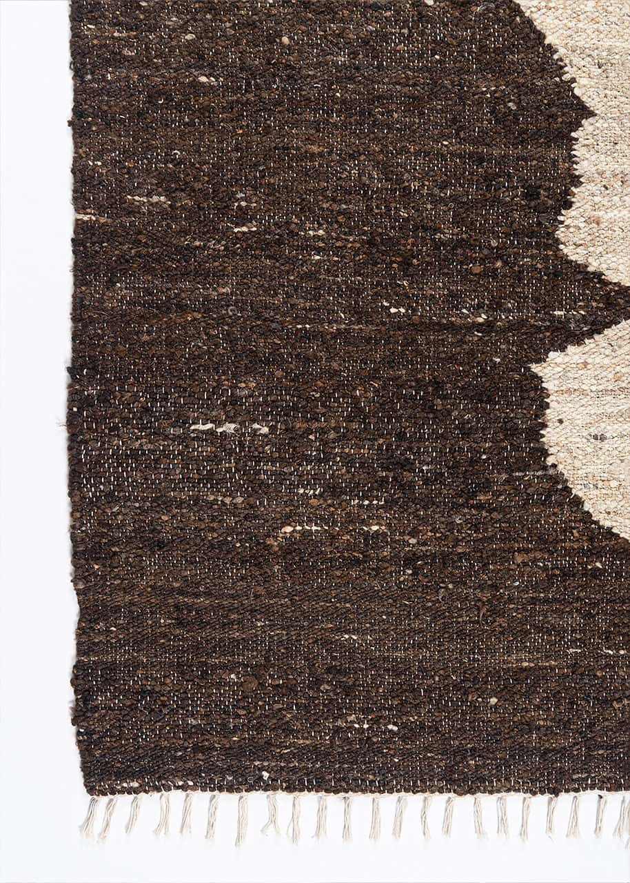 Nora Handvävd matta 200x300 - Beige 7 - Indiska