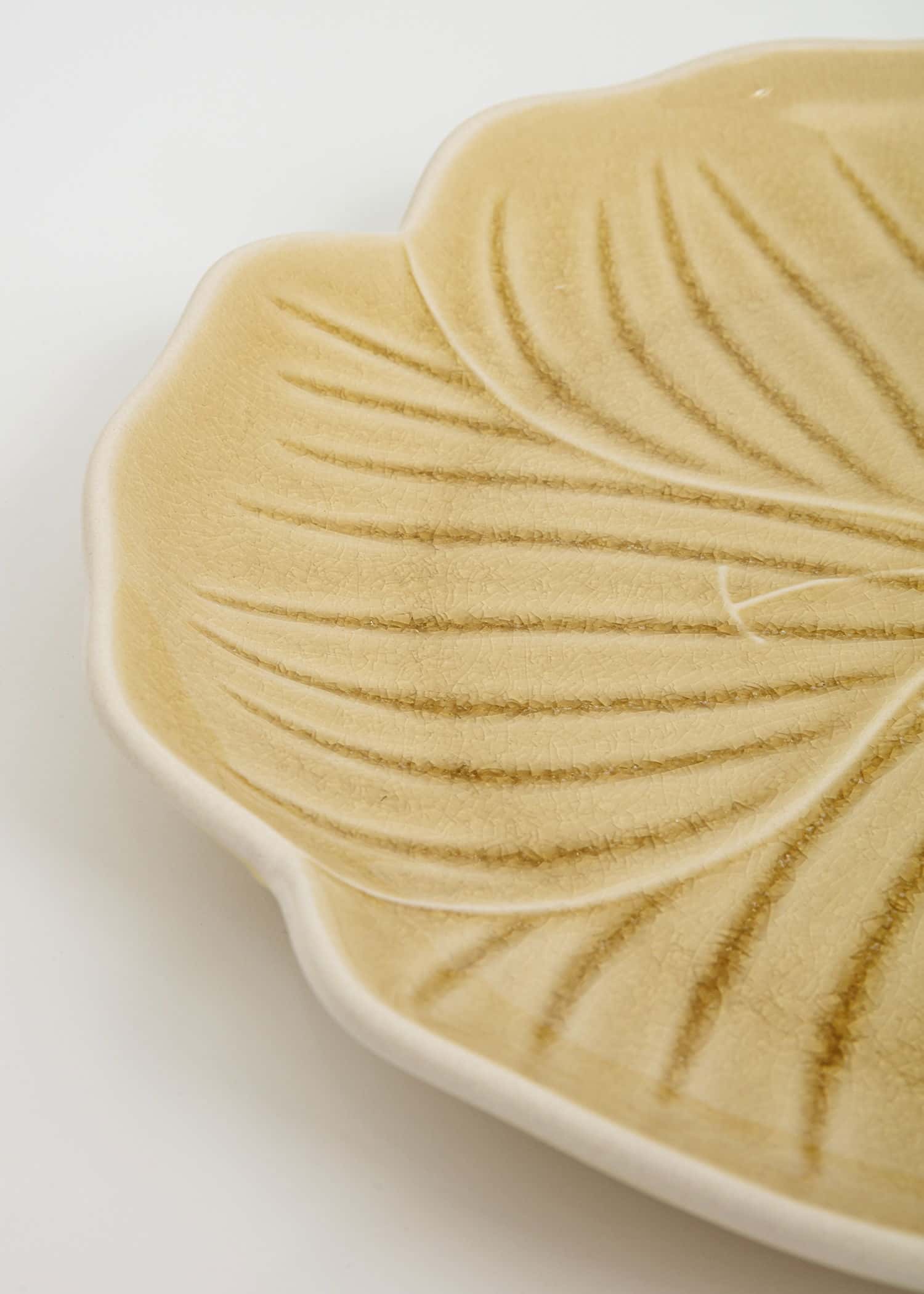 FLOWER Blomstertallerken - Beige 2 - Indiska