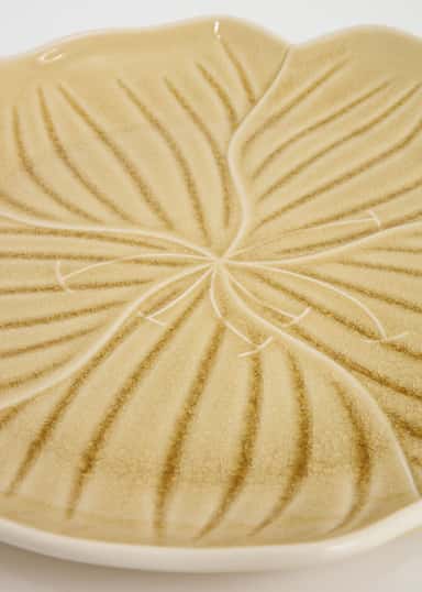 FLOWER Blomstertallerken - Beige 3 - Indiska