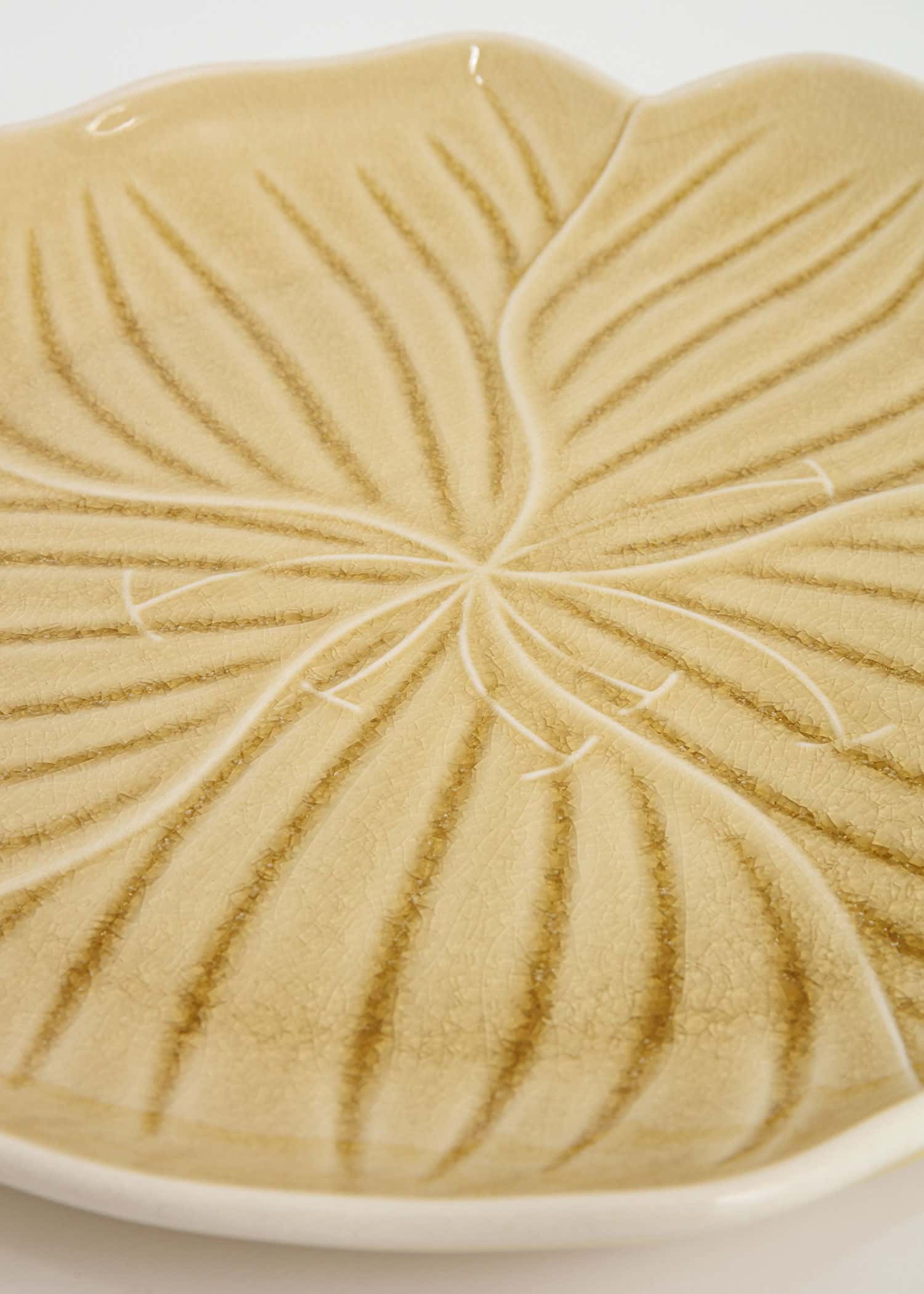 FLOWER Blomstertallerken - Beige 3 - Indiska
