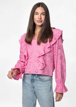 SHIFFLEY BLOUSE - PINK
