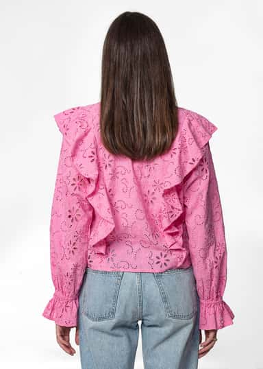 SHIFFLEY Rosa shiffley-bluse - Rosa 5 - Indiska