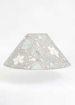 VANJA LAMPSHADE - FLORALSWIRLBLUE