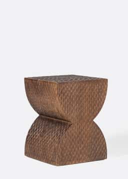Mia side table - BROWN