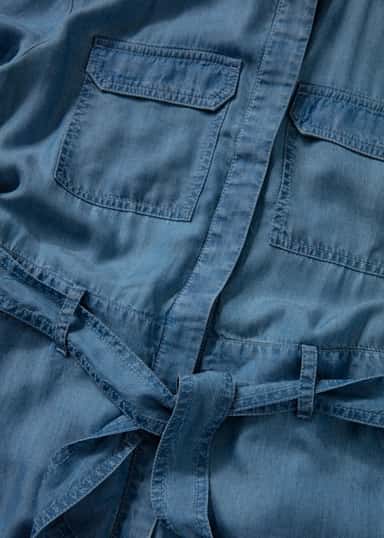 ISLA Jumpsuit i tencel - Blå 3 - Indiska