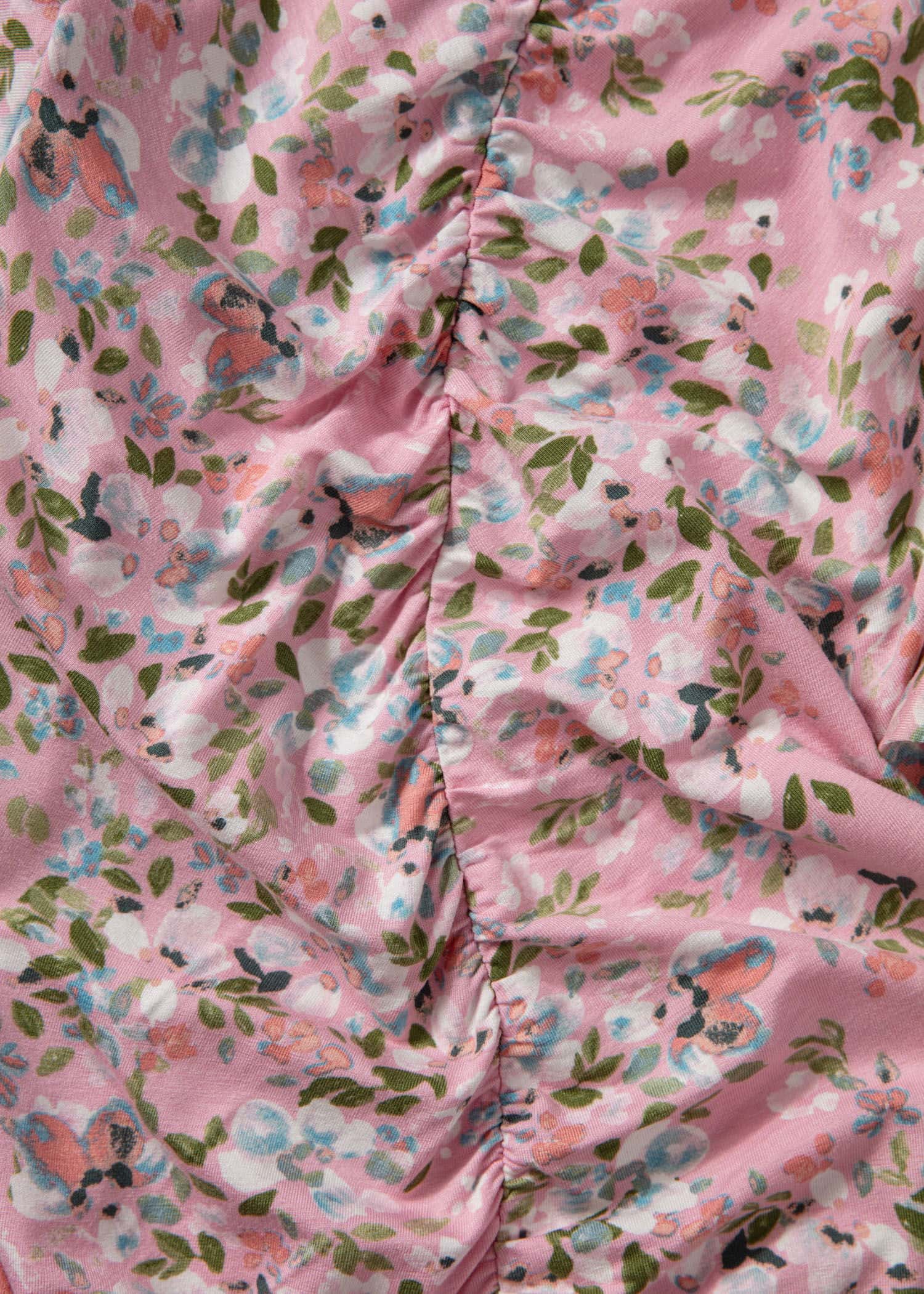 Love Blommig lång klänning - Rosa 3 - Indiska