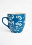 XL MUG - Blue flower