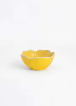 FLOWER MINI BOWL - YELLOW