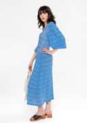 IKA DRESS 251 - BLUE