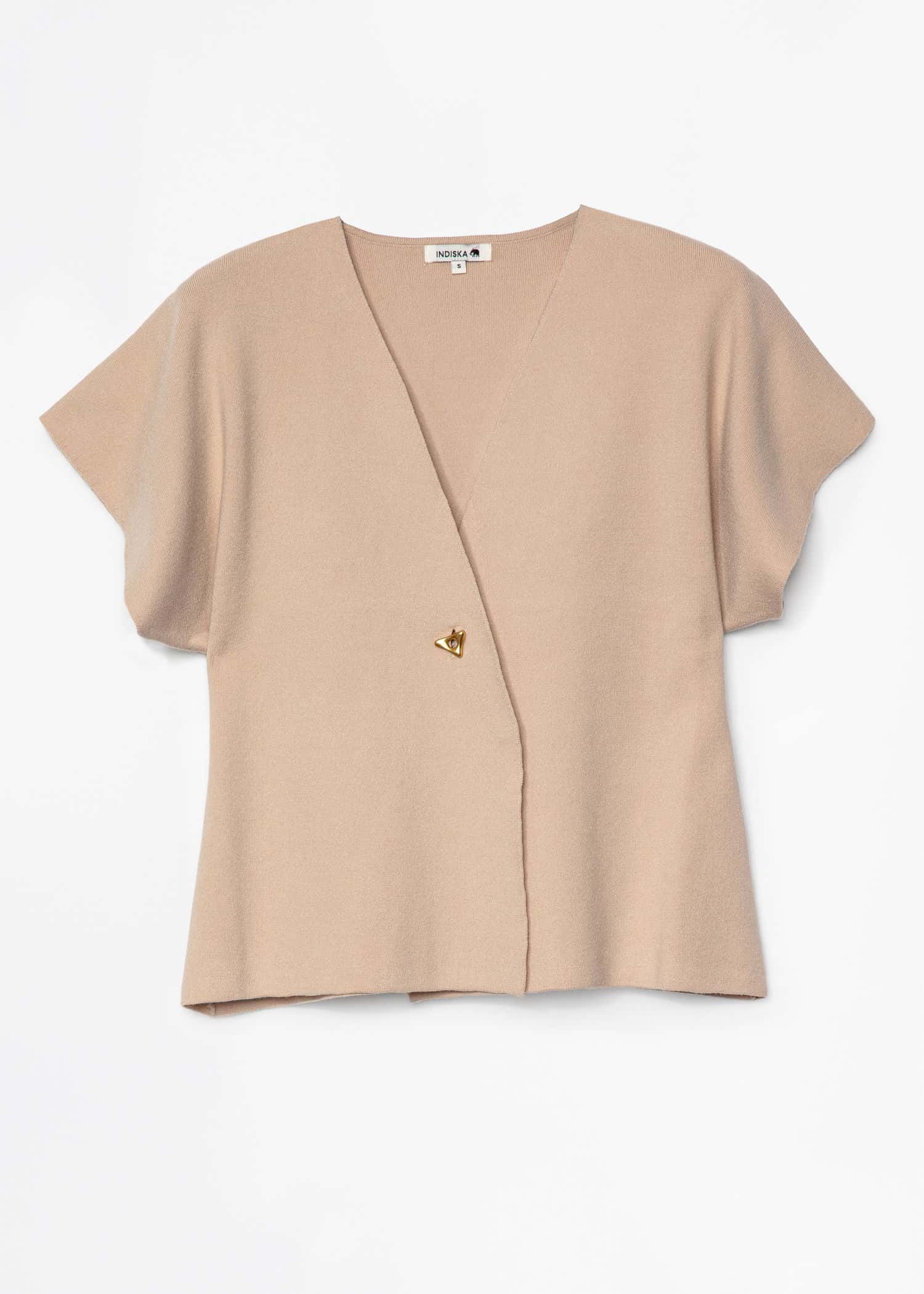 VENDELA Neuletakki ohuesta neuleesta - Beige 5 - Indiska