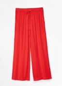 ELSIE CROPPED PANTS - RED