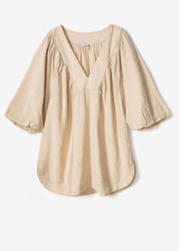 ALLEGRA BLOUSE - BEIGE