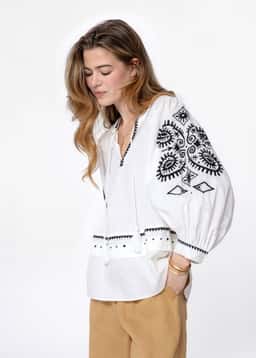 INA BLOUSE - WHITE