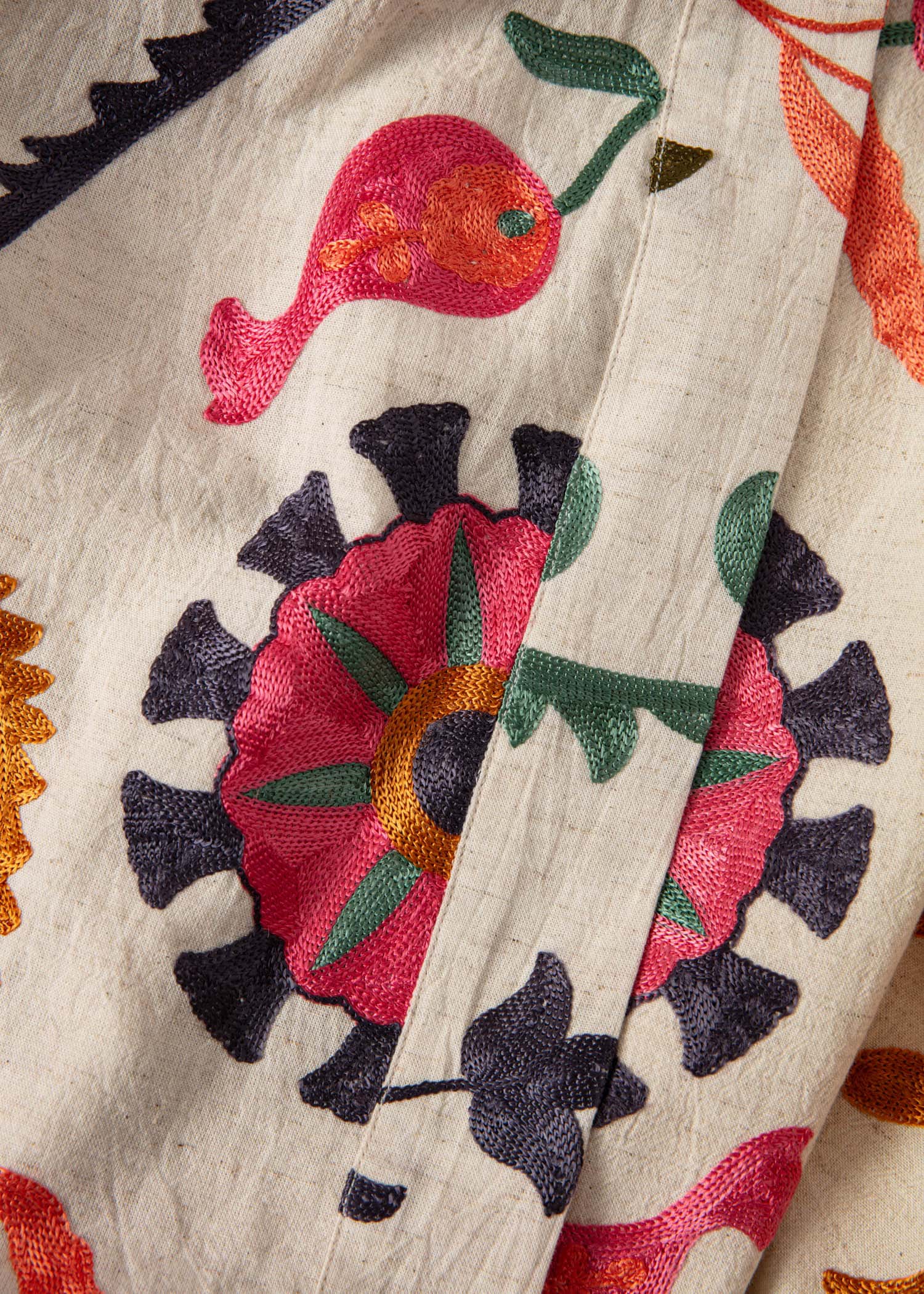 VIVI Broderad kimonojacka - Rosa 8 - Indiska