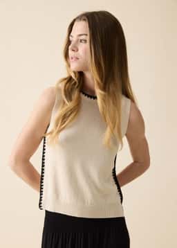 BEIRA TOP - OFFWHITE