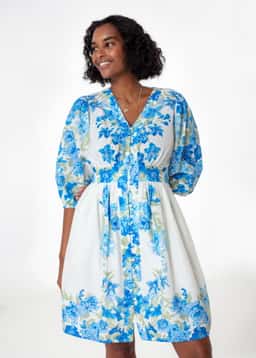 MIRELLA DRESS 251 - BLUE