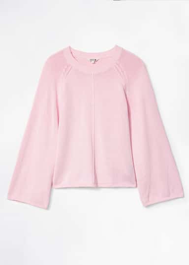 Lana Rosa stickad tröja - Rosa 1 - Indiska
