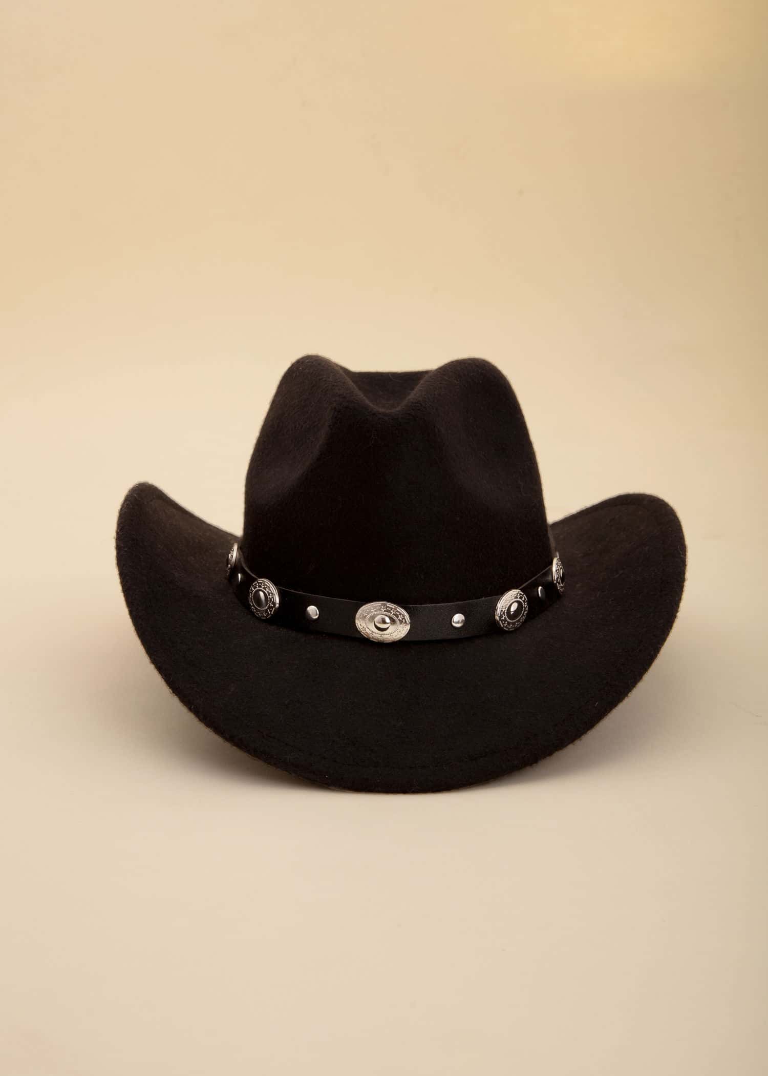 COWBOY Musta cowboy-hattu - Musta 3 - Indiska