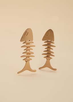 FISH EARRINGS - GOLD