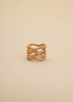 BOTANICAL RING - GOLD