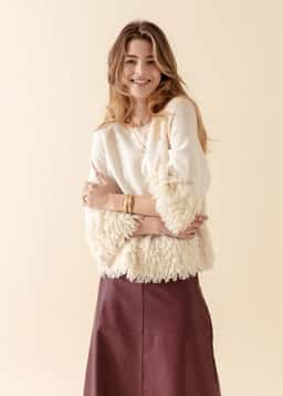 ALMA TOP - OFFWHITE