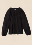 LIMA BLOUSE  - Black