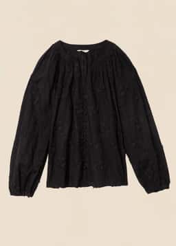 LIMA BLOUSE  - Black