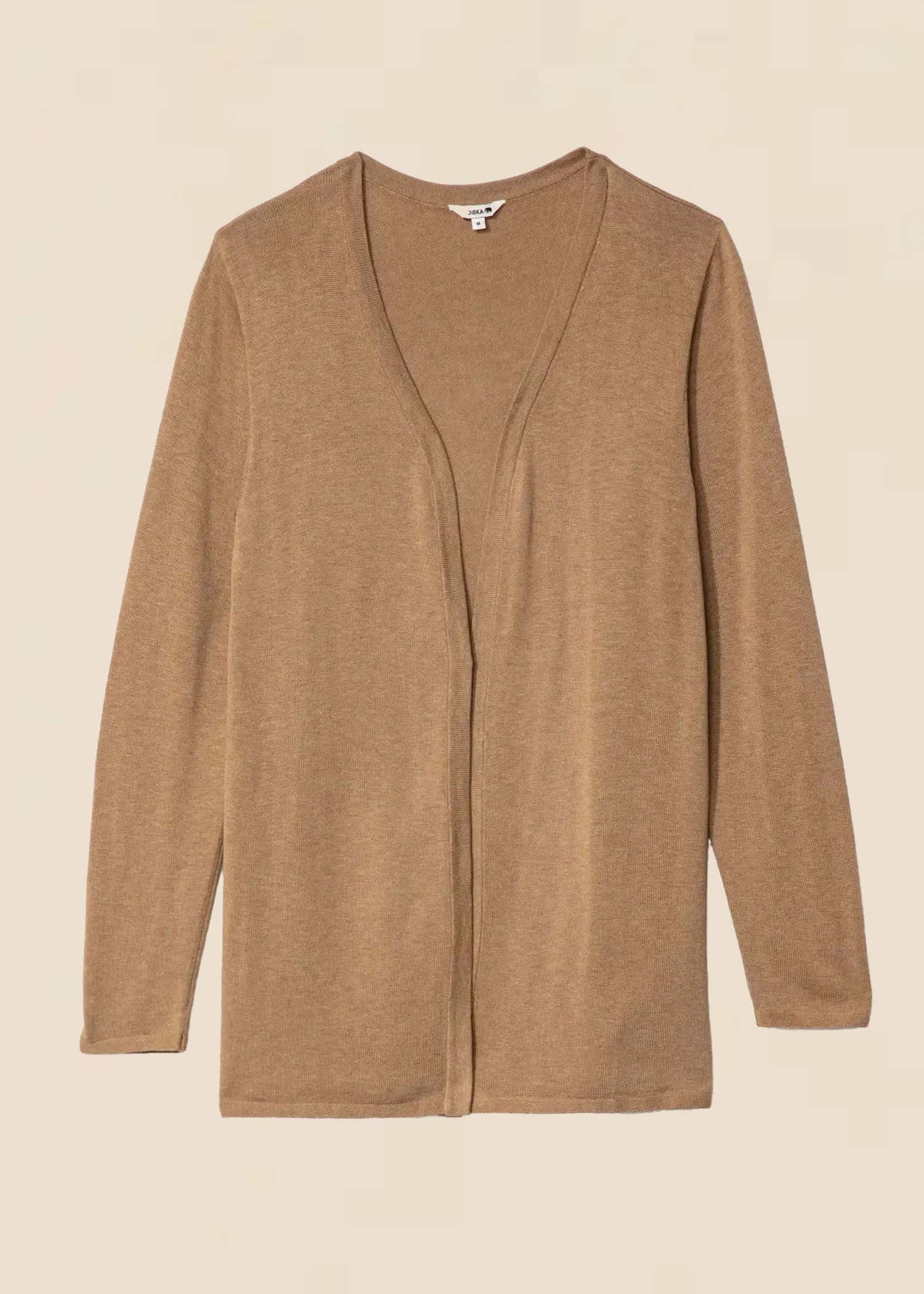 Pernilla Beige finstickad kofta - Beige 1 - Indiska