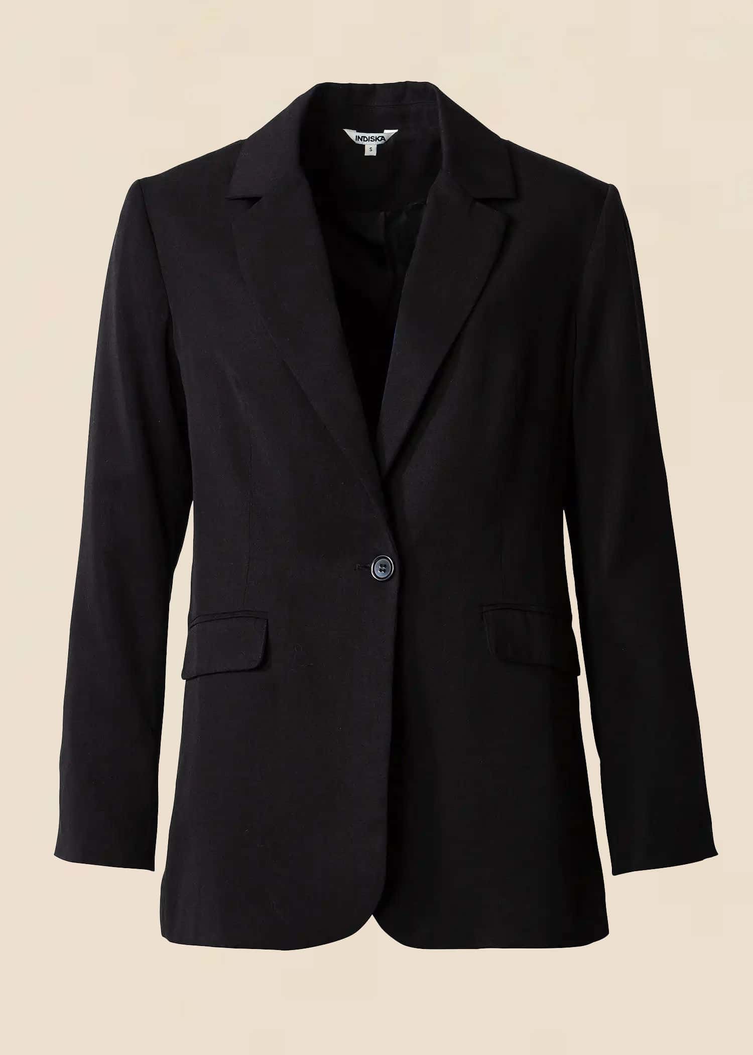EBBA Svart blazer - Svart 1 - Indiska