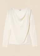 SABINE KNITTED TOP - WHITE