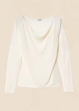 SABINE KNITTED TOP - WHITE