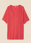 ANDREA SWEATER - CORAL
