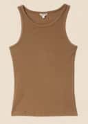 HARLOW TOP - BROWN