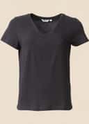 MATHILDA V-NECK - Black