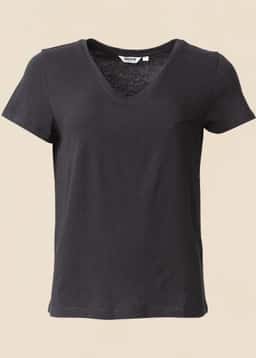 MATHILDA V-NECK - Black