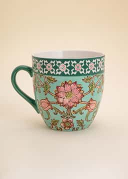 XL MUG - PINK FLOWER